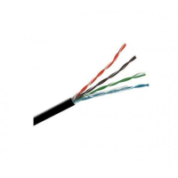 UTP cat 5E 4PR (0,50мм) CCA PE B 305м=1 бар (Al-Cu) DCG  (55815)