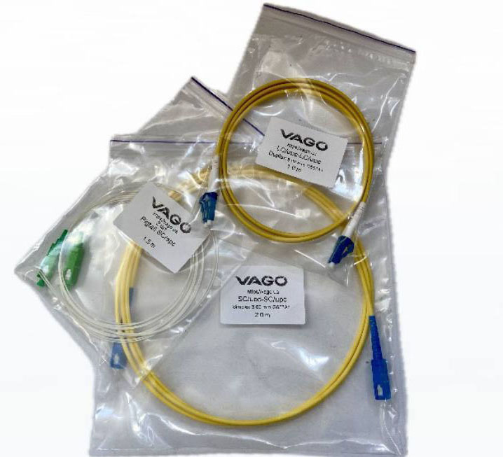  ОПТОВОЛОКОННЫЕ КАБЕЛИ VAGO: DUPLEX, SIMPLEX И PIGTAIL